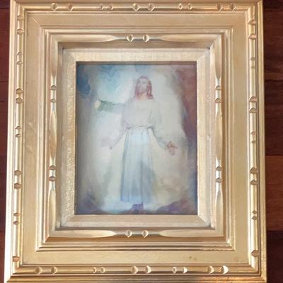 Praying Hands and Our Savior Hologram/Emdurgraph 