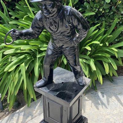 Metal Lawn Jockey