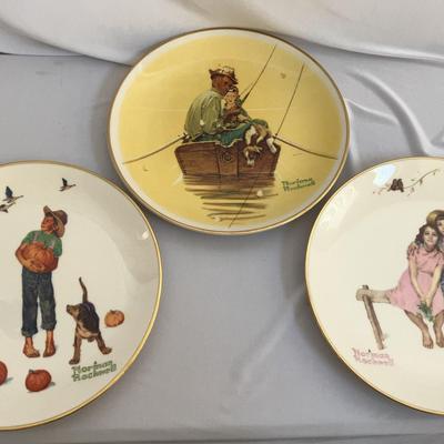 Normal Rockwell Gorham Fine China Plates