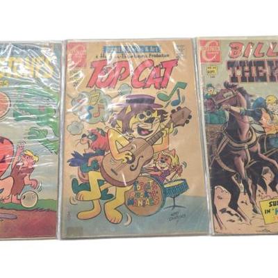 Sale Photo Thumbnail #112: Flintstones, Top Cat and Billy the Kid Comics 