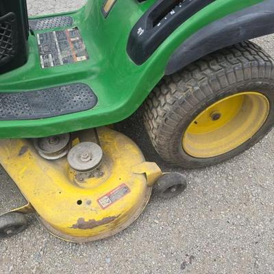 48" John Deere Mower LA140, 200 hours