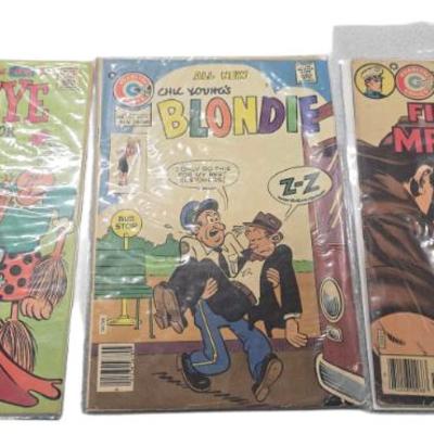 Popeye, Blondie, Fightin Marine Comic BOok 