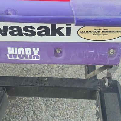 Kawasaki Jet Ski with Yacht club trailer