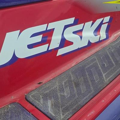 Kawasaki Jet Ski with Yacht club trailer