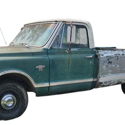 1968 C10 39,000 original miles, Original factory tires , 99% original but will have all the pieces to make truck original, No tailgate,...