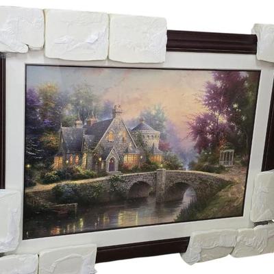 Thomas Kinkade, Lamplight Manor 28x42
