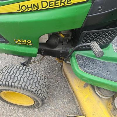 48" John Deere Mower LA140, 200 hours