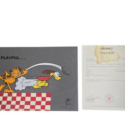 JIm Davis Print "Playful " 11x 15