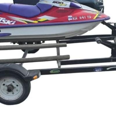 Kawasaki Jet Ski with Yacht club trailer