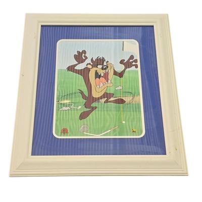 Taz Golf with Appraisal 14" x 10 3/4  