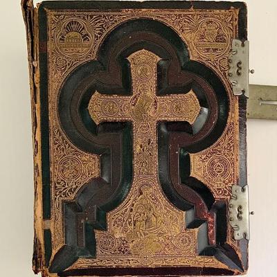This is a Hart Family Bible. from New Britain, related here by marriage 