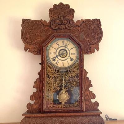 Sale Photo Thumbnail #51: Oak Gingerbread, running and chiming




