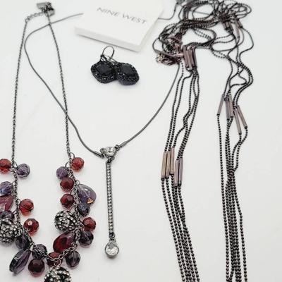 Vampy Industrial Chaps Nine West Marilyn Schiff Jewelry Lot