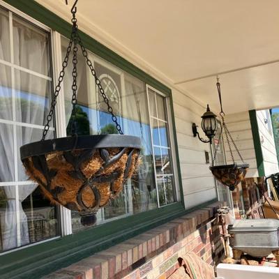 Sale Photo Thumbnail #16: Metal plant hangers 