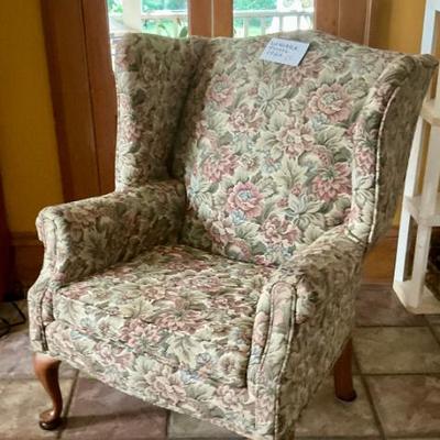 Wing back chair