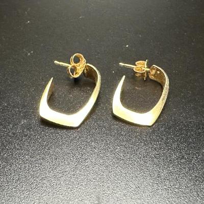 14k gold earrings
