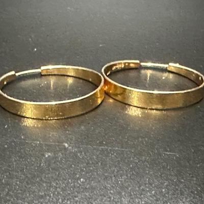 14k gold earrings