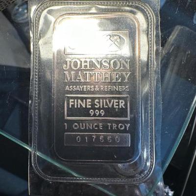 silver 1 ounce bar 