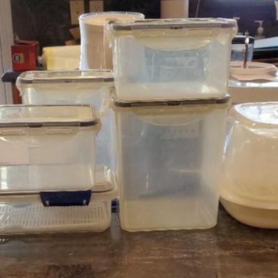 Pc203 locking lid kitchen containers
