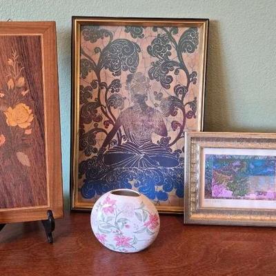 Pc164 bud vase and vintage prima