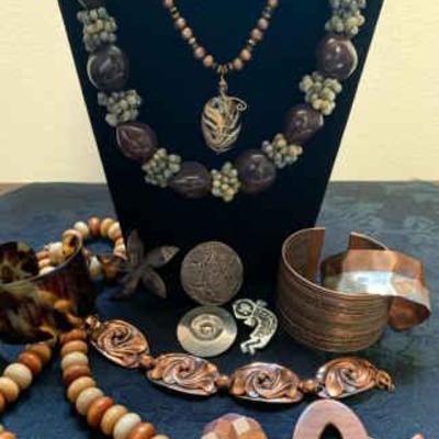 Pc160 earth tone jewelry