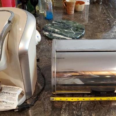 Pc185 coffee maker and breadbox