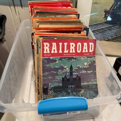 Circa 1948-1952 Railroad Magazines