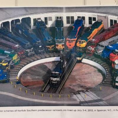 Sale Photo Thumbnail #46: N&W RR photograph