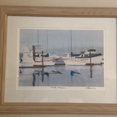 "Misty Marina" Signed(online)