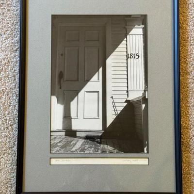 "Door, Berkeley"Framed and Signed Photo (Online)