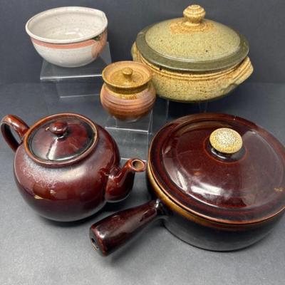 Kitchen Pottery pieces (online)