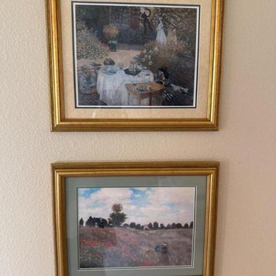 Monet Prints Framed (online)