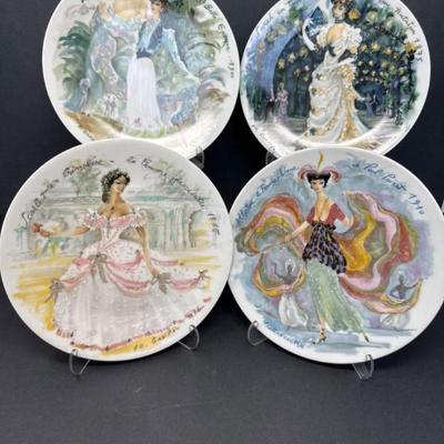 Henri D’Argeau L. & Fils Collectible Plates (4) (online)