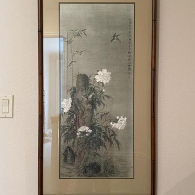 Sale Photo Thumbnail #48: A Chinese Bird and Flower Print (Online)