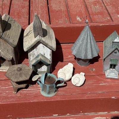 Sale Photo Thumbnail #84: Assorted Birdhouses and More (online)