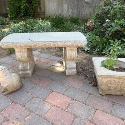Cement Garden Decor (Online)