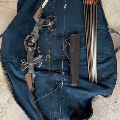 Compound Bow And Quiver 