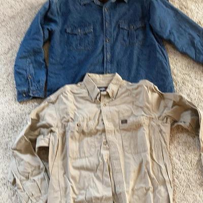 Three Mens Outerwear Shirts