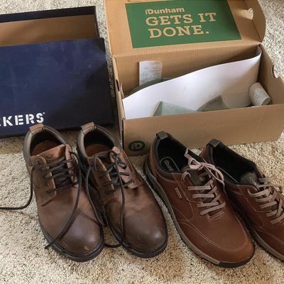 Two Pair Men’s Size 10 Brown Shoes