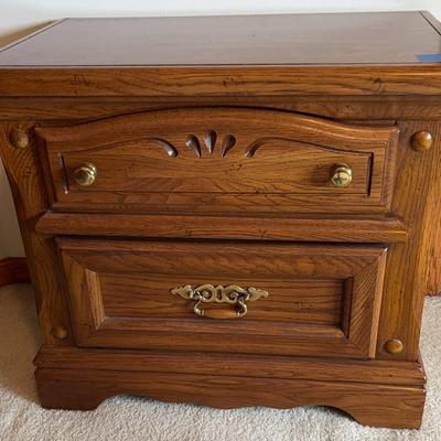 Wooden Nightstand 