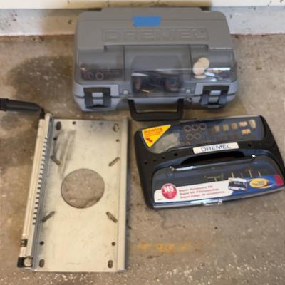 Dremel And Bits Lot 