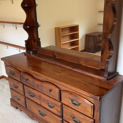 Large Wooden Dresser 