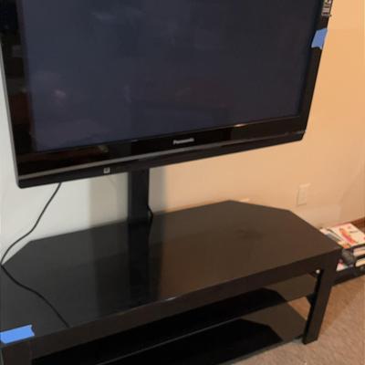 Panasonic 42” Tv And Stand 