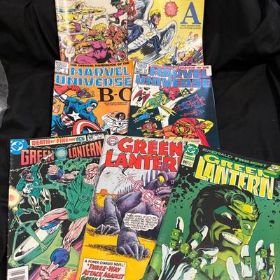Marvel Universe & Green Lantern Comic Lot – Vintage & Key Collector Editions (1964–1994