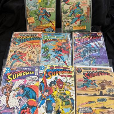 Vintage Superman Comic Lot – Bronze Age & DC Presents (1971–1992)