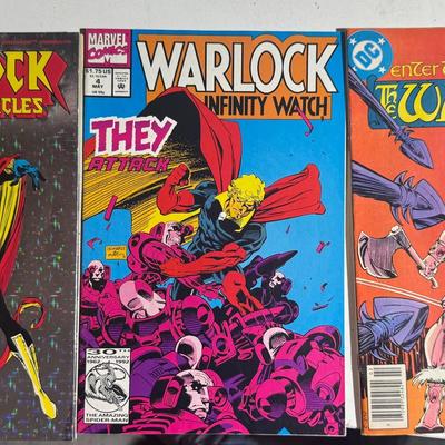 Cosmic Heroes Comic Lot – Warlock, Infinity Watch & Warlord