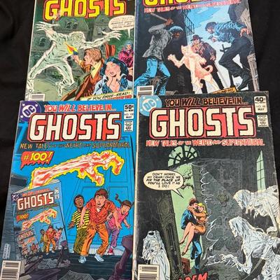 DC GHOSTS  LOT OF 4 