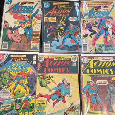 Action Comics Superman Lot – Bronze Age to Early ’80s DC (1974–1981)