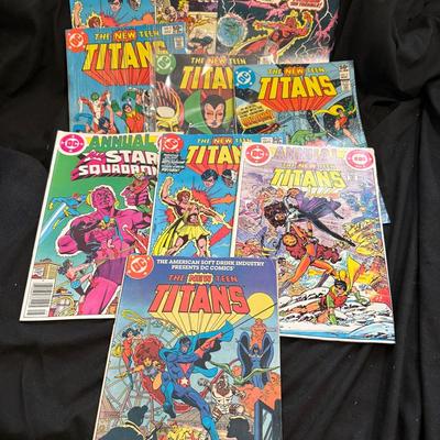 Vintage DC Comic Lot – The New Teen Titans & More (1981–1984)