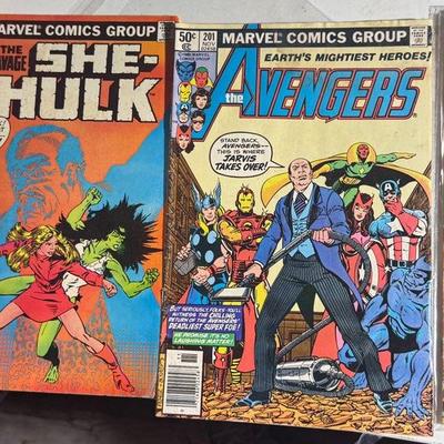 Classic Marvel Team Comic Lot – Hulk, She-Hulk, Avengers, Thor